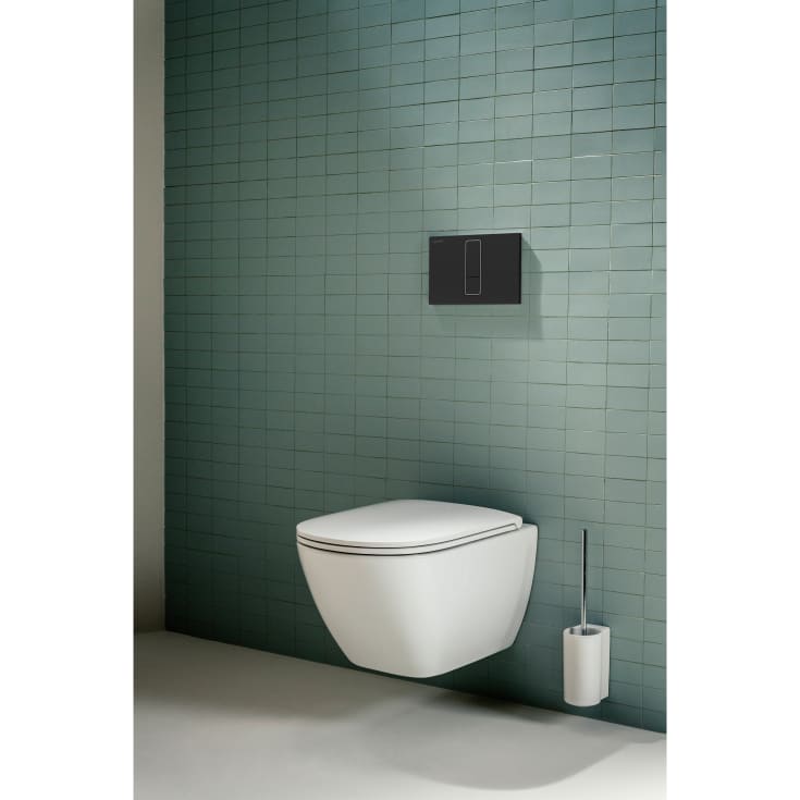 Laufen Lis AW101 betjeningsplade, mat sort