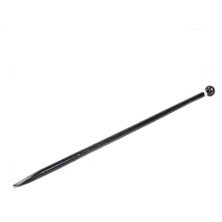 Knopstang m. kugle 124cm