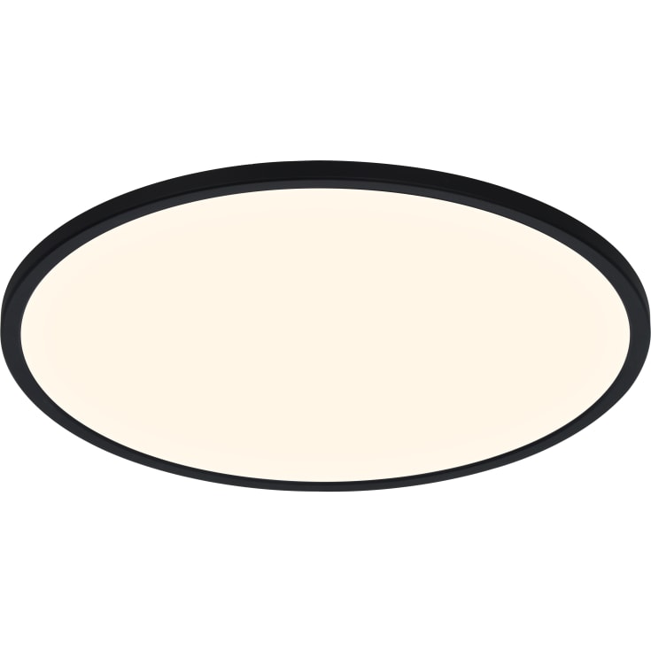 Nordlux Smart Oja plafond, sort, Ø42 cm