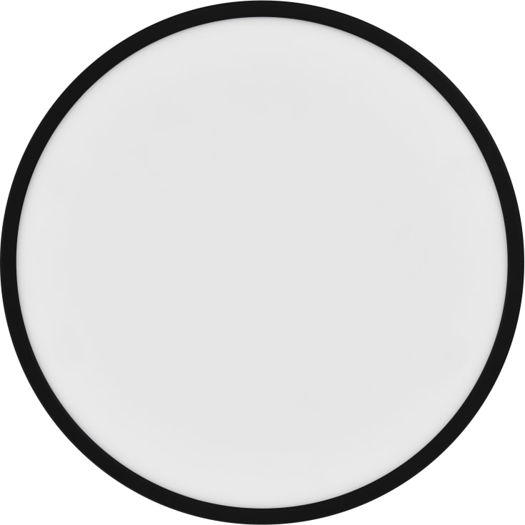 Nordlux Smart Oja plafond, sort, Ø42 cm