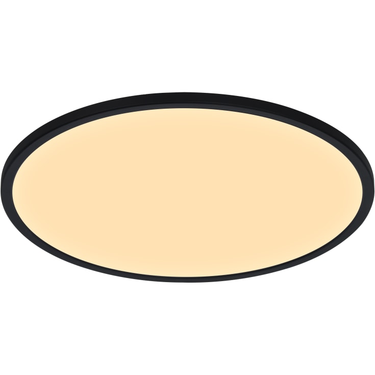 Nordlux Smart Oja plafond, svart, Ø60 cm