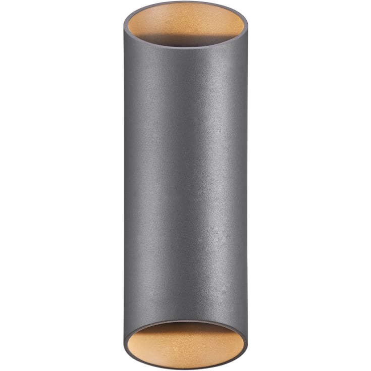 Nordlux Nico Round utomhus vägglampa, antracit