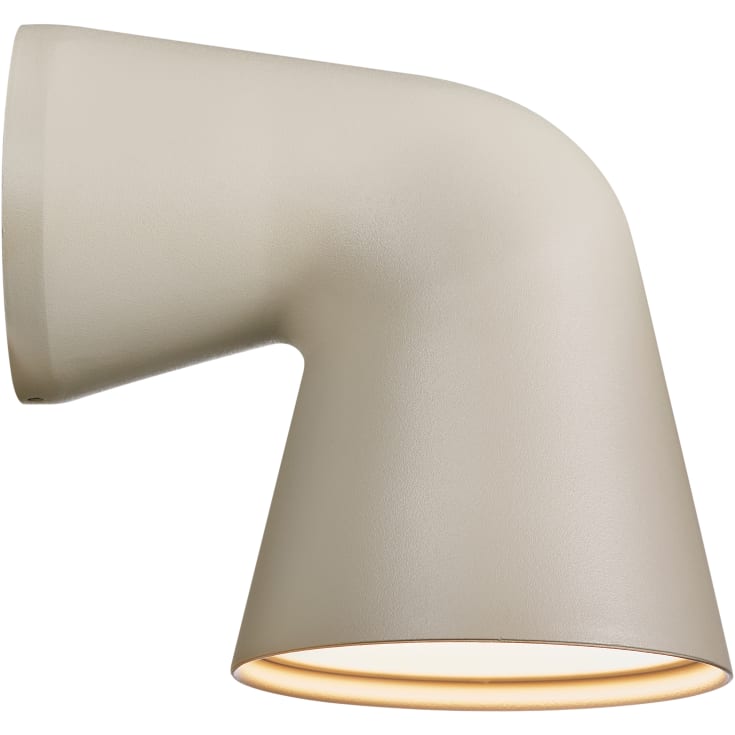 Nordlux Front Single udendørs væglampe, beige