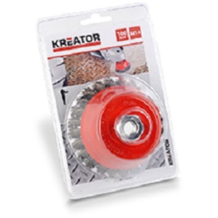 Kreator Ø100mm kopbørste til vinkelsliber