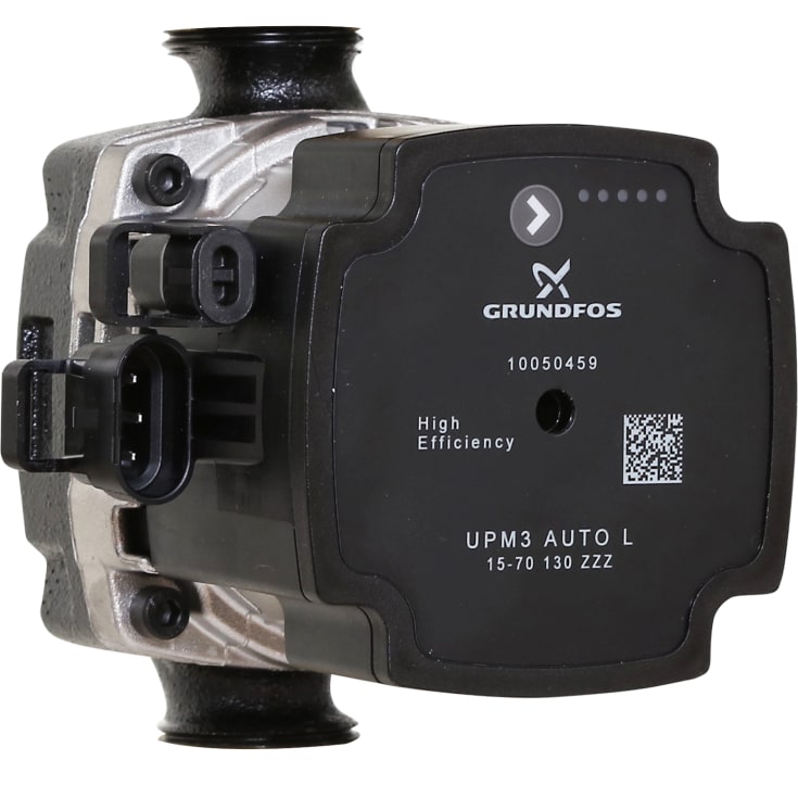 WATTS grundfos-pumpe UPM3, for shunt til gulvvarme