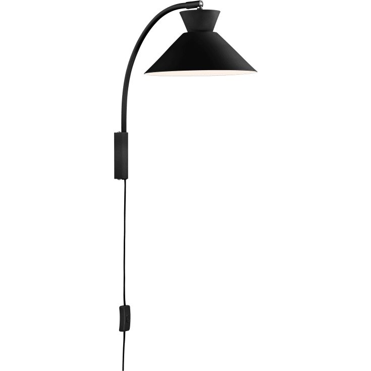 Nordlux Dial vägglampa, svart