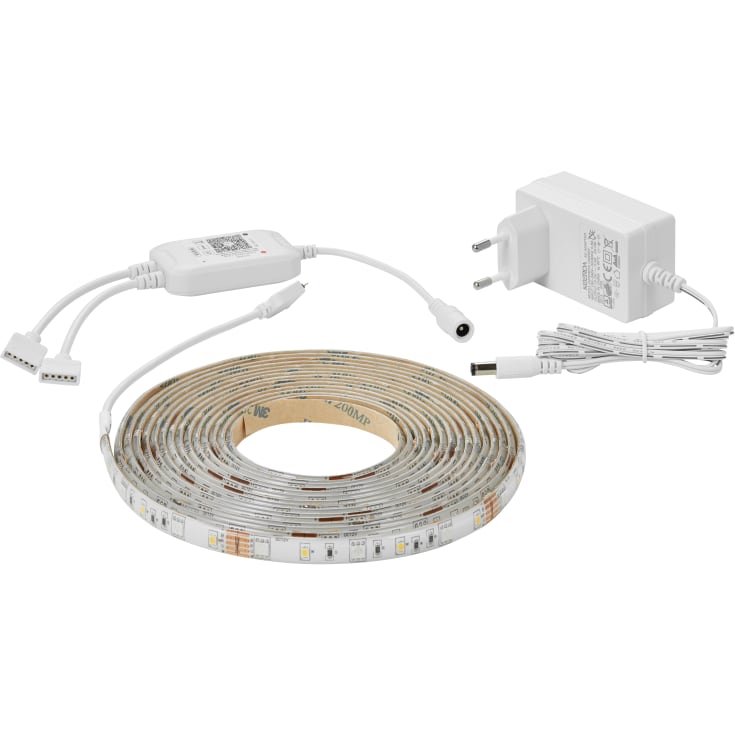 Nordlux Smart utendørs LED-stripe, fargeskiftende, 3 meter