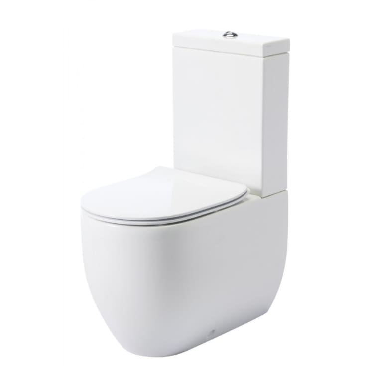 Lavabo Flo toilet, mat hvid