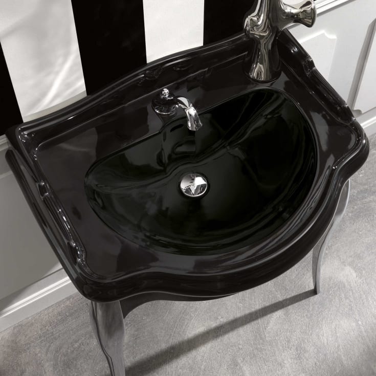 Lavabo Retro håndvask, 62x46 cm, sort
