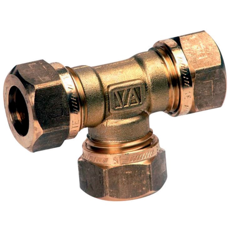 Vatette t-koppling, 16x15mm