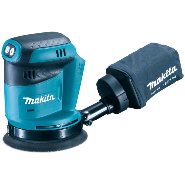 Makita eksentersliper, 18V uten batteri, Ø125