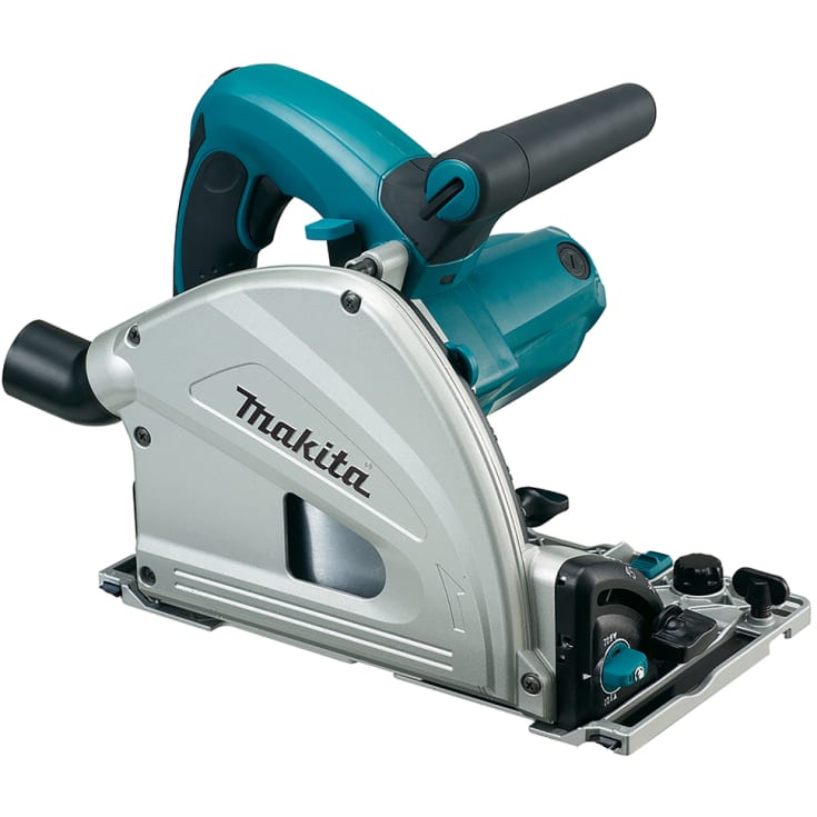 Makita dykksag med skinne, 1300W, 230V, Ø165mm