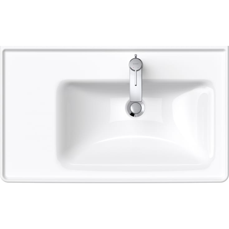 Duravit D-Neo tvättställ, 80x48 cm, höger, vit