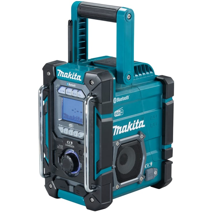 Makita radio-/lader DMR301, 12 V/18 V, DAB+ og Bluetooth