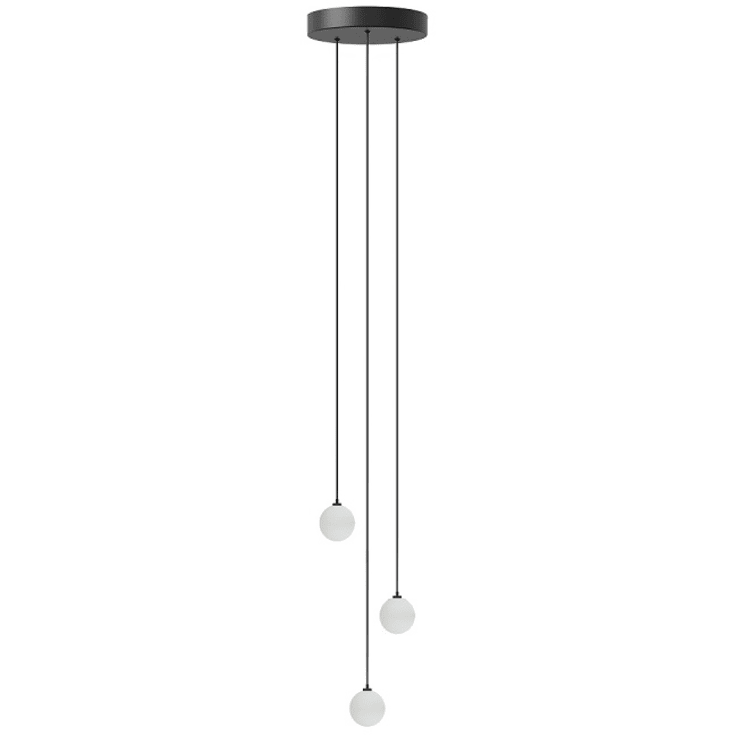 Umage Rosette Mini klyngependellampa, 3 lampor