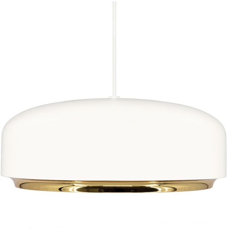 Umage Hazel pendellampa, vit, Ø40 cm