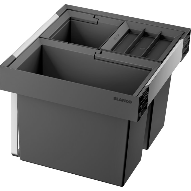 Blanco Flexon II Low XL 60/4 affaldssystem, 46 liter, sort