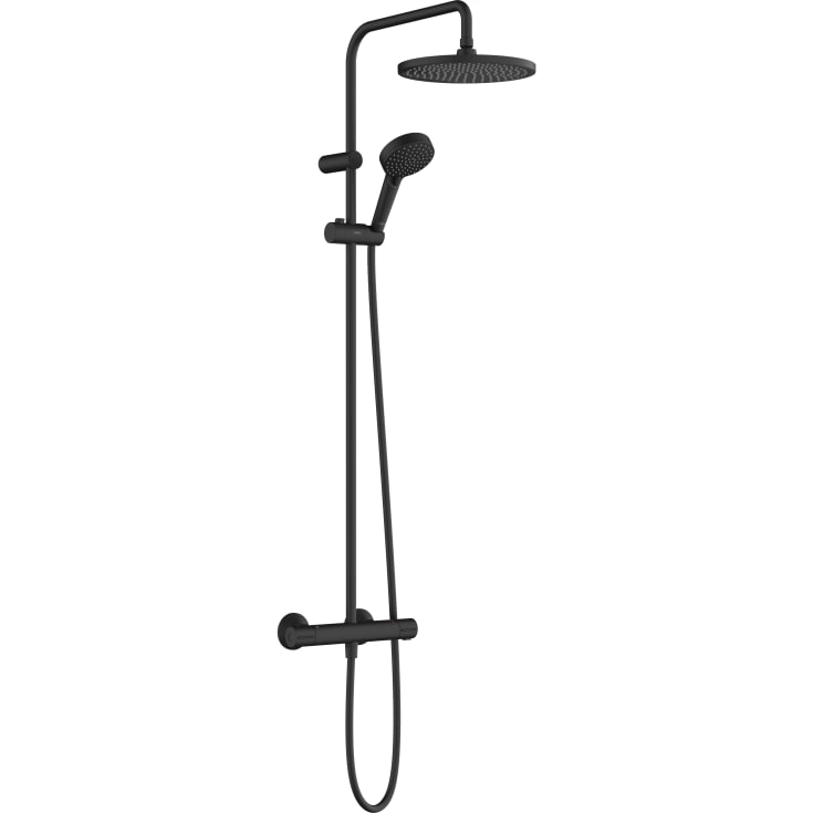 Hansgrohe Vernis Blend 240 duschset, vattenbesparande, svart