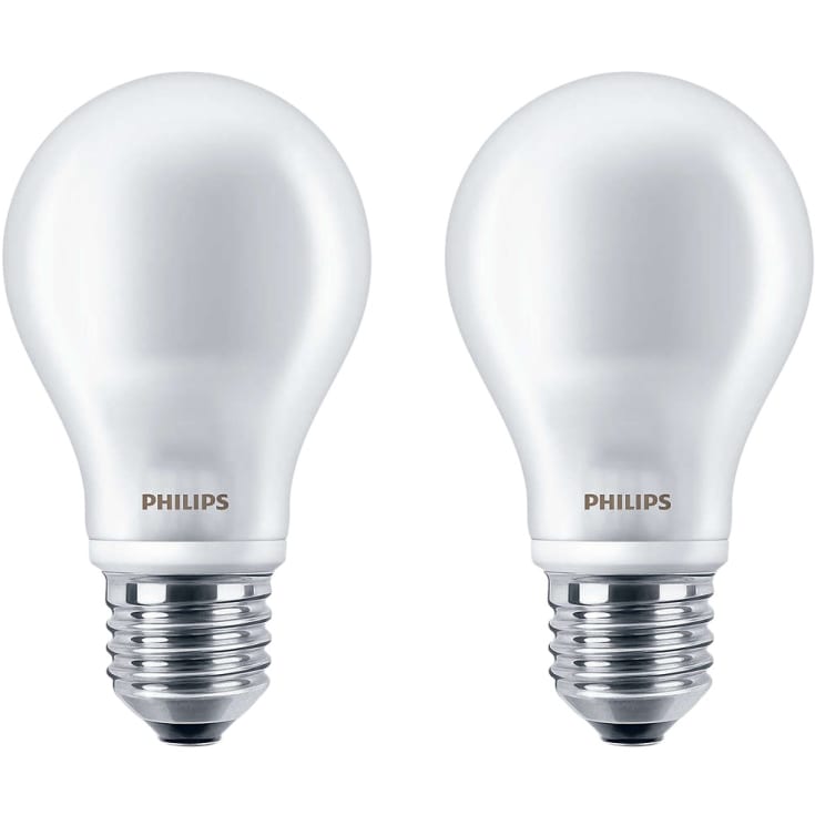 Philips Classic E27 standardlampa, 2-pack, 2700K, 7W