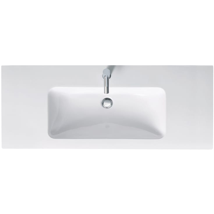 Duravit Me by Starck tvättställ, 123x49 cm, vit