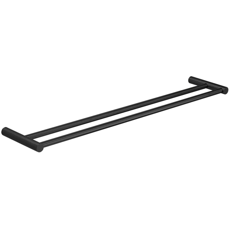 Pressalit håndklestang, 60 cm, matt sort