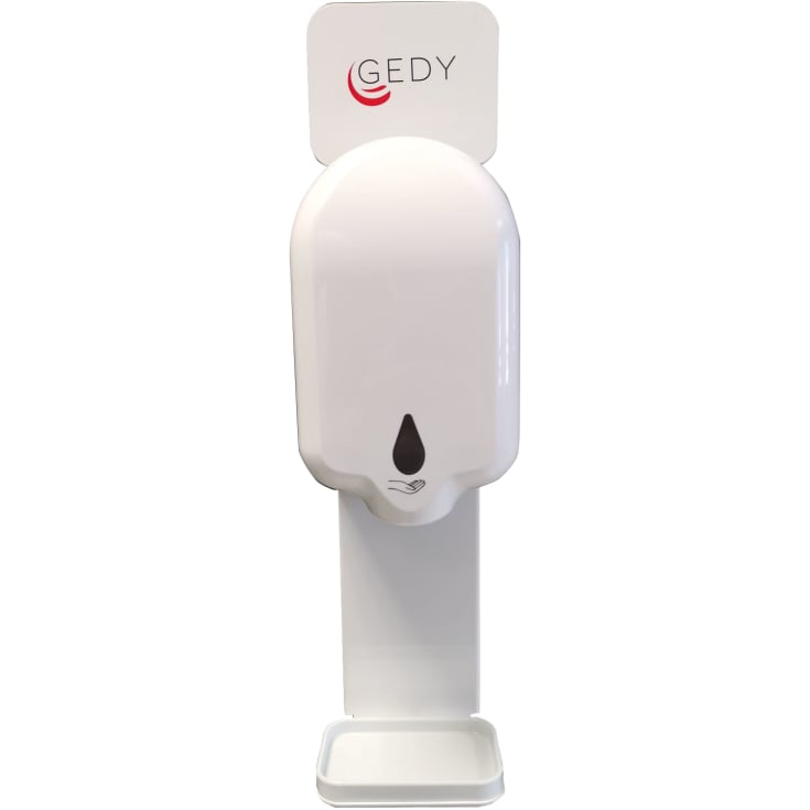 Hefe vægbeslag til dispenser, hvit