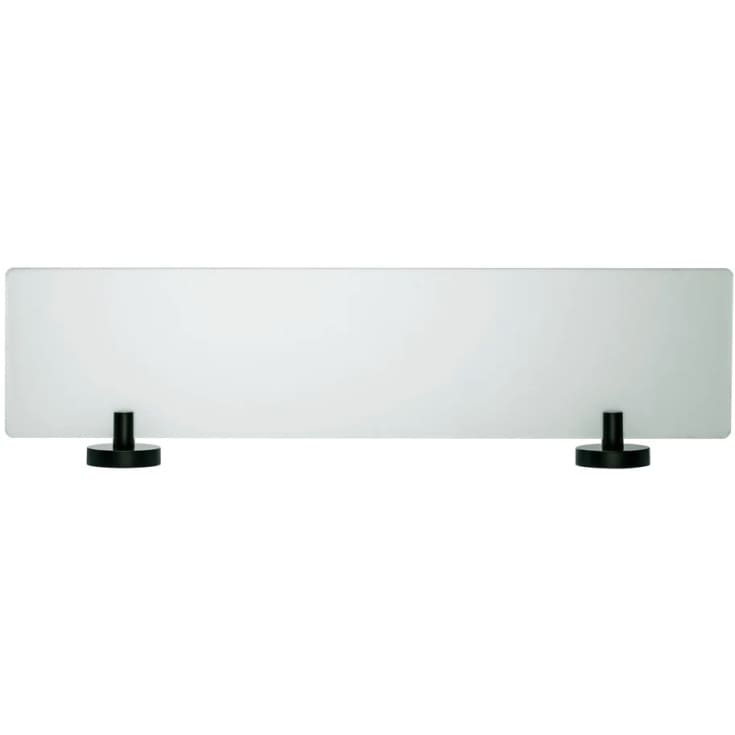 Hefe Epsom hylde, 62x13,3 cm, mat sort
