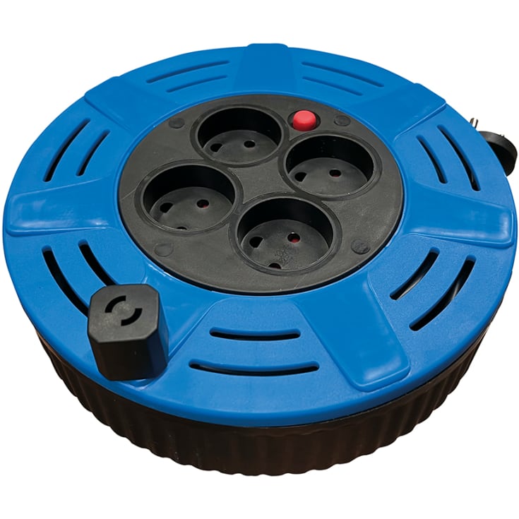Blue Electric elkabel i kassett, 10 meter, ojordad