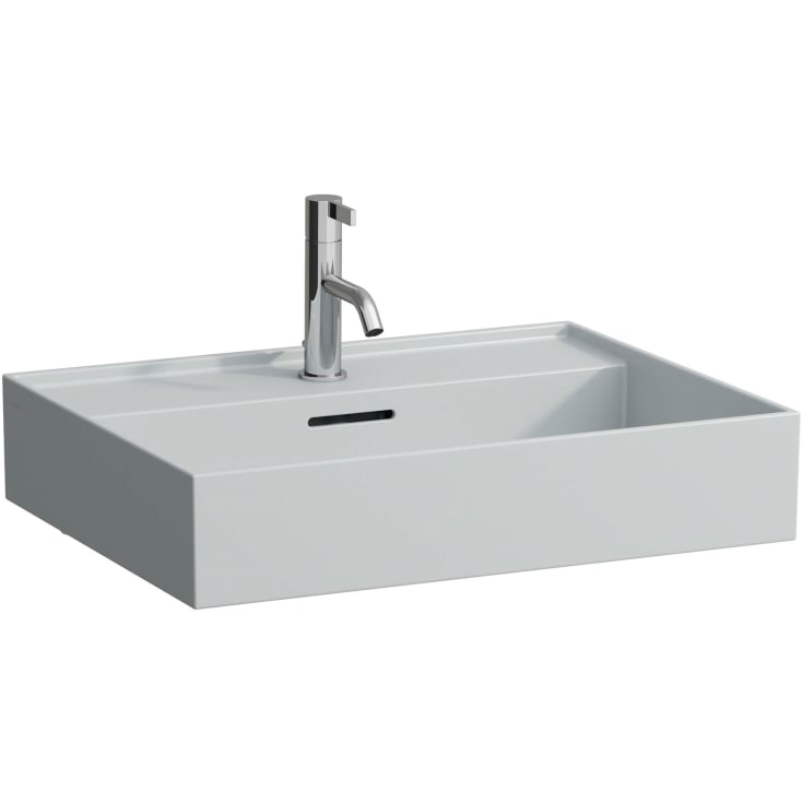 Kartell Laufen servant, 60x46 cm, matt grå