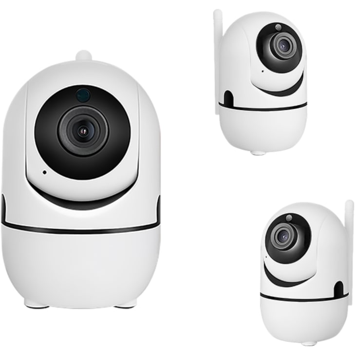 Fesh Smart kamera med. motor, insida, vit