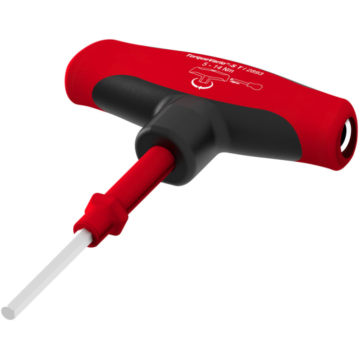 Wiha VA moment sett for gummikoblinger 5-14 Nm 1/4"