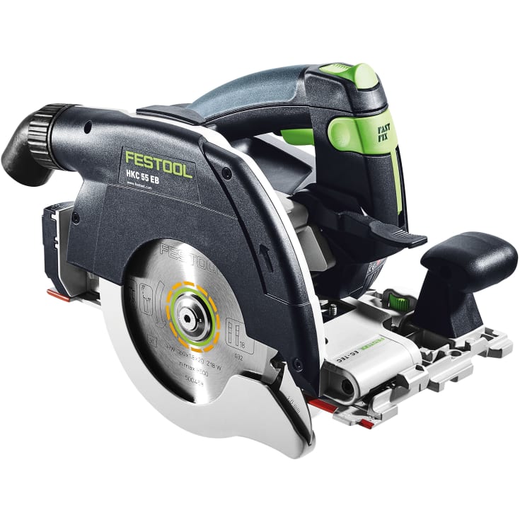 Festool rundsav HKC 55 5,0 EBI-Plus-SCA, 2 x 18 V/5,0 Ah 