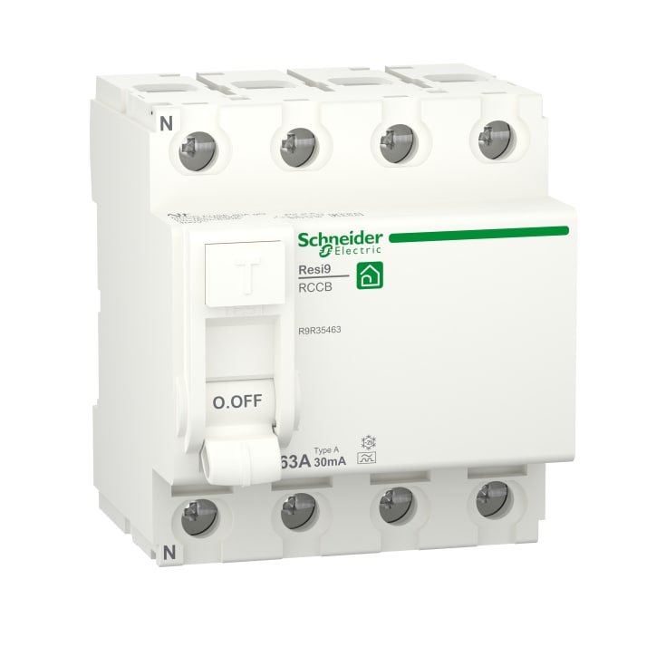 Resi HPFI effektbryter XP RCD 4P 63A, 30mA, kl A, R9R35463