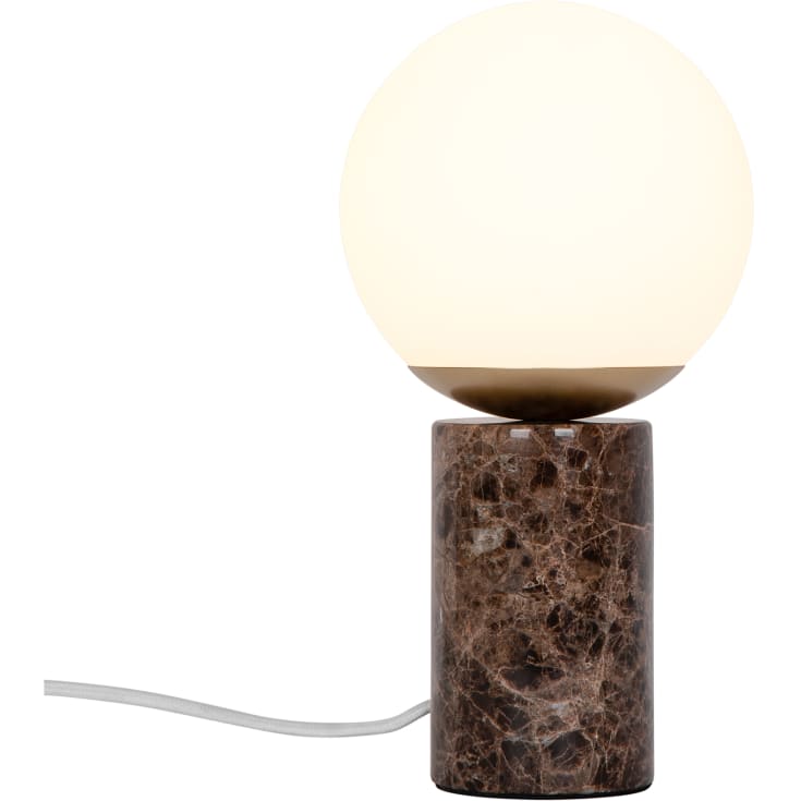 Nordlux Lilly bordslampa, brun