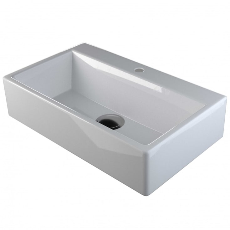 Lavabo Boxo 1080 Slim tvättställ, 50x30 cm, vit