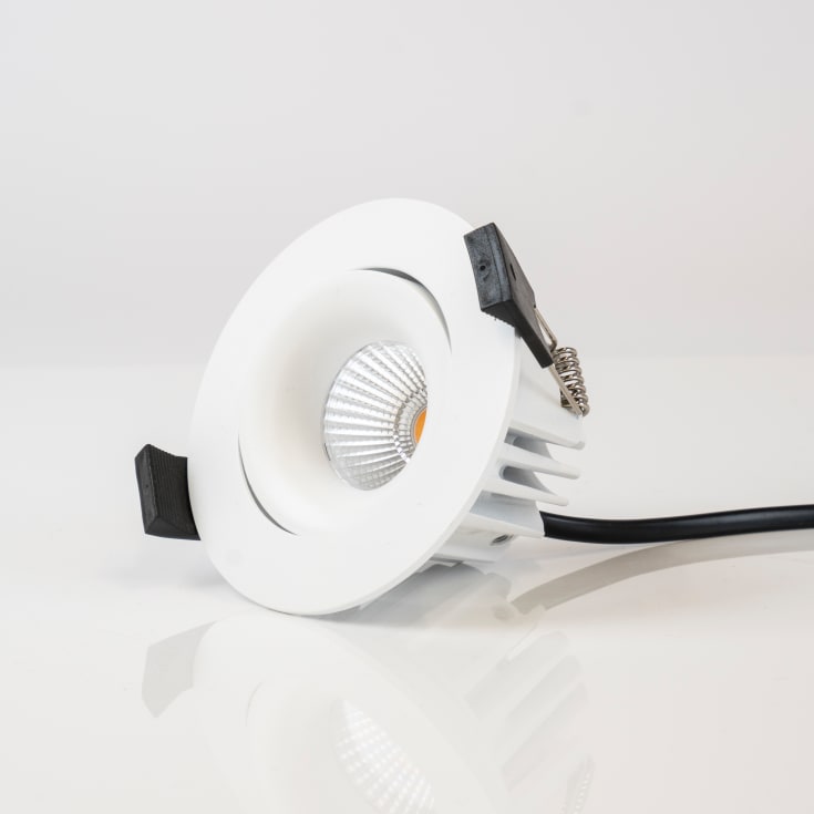 The Light Group OnePro indbygningsspot, 4000K, hvid