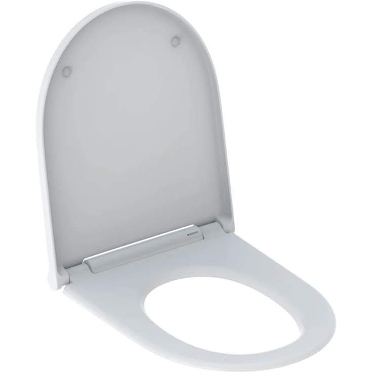 Geberit One toalettsete, soft close, avtagbar, matt hvit