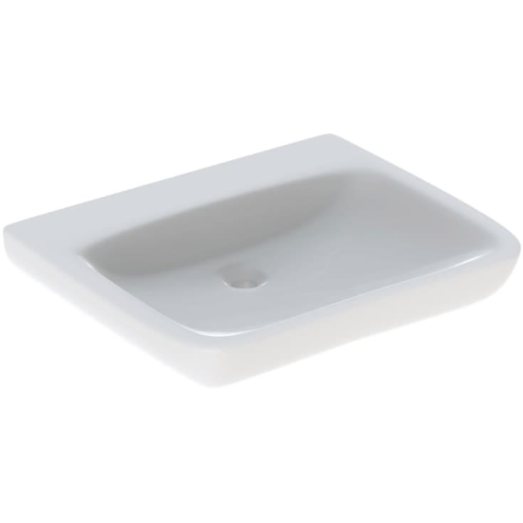 Geberit Renova Comfort tvättställ, 65x55 cm, vit