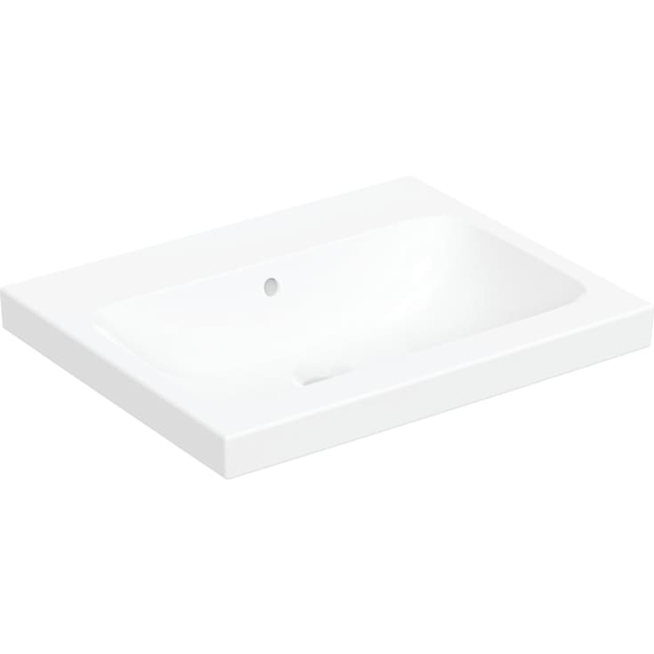 Geberit iCon Light håndvask, 60x48 cm, hvid