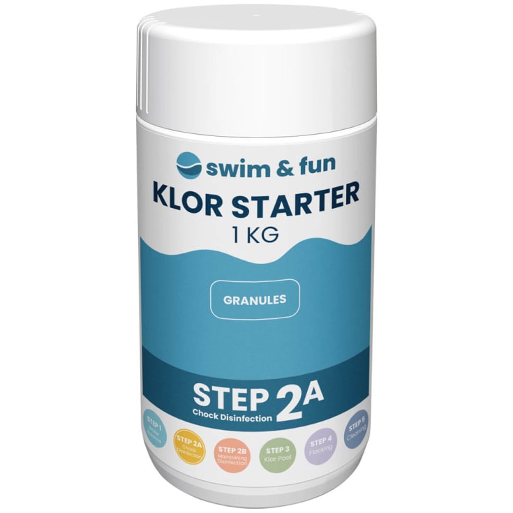 Swim & Fun Klor Starter, granulat, 1 kg