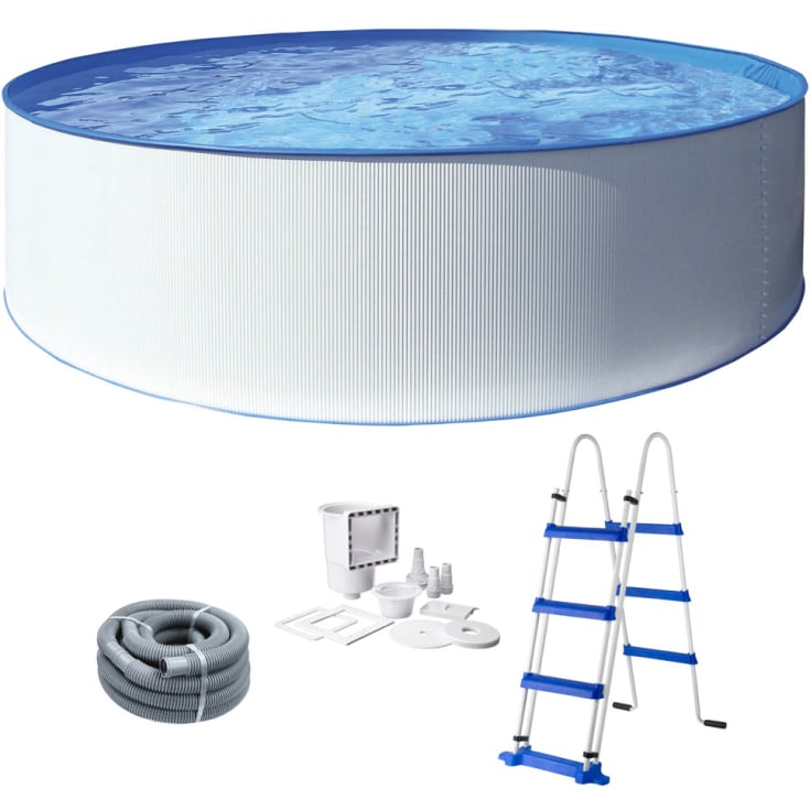 Swim & Fun Kreta pool XL, Ø360x120 cm, vit