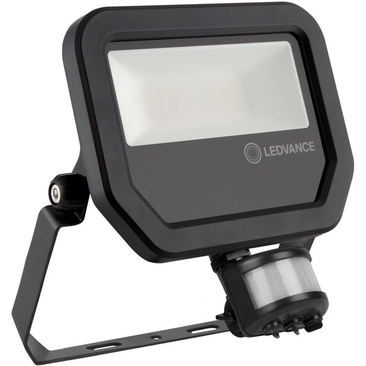 Ledvance Floodlight flomlys, med sensor LED 20W/830, sort