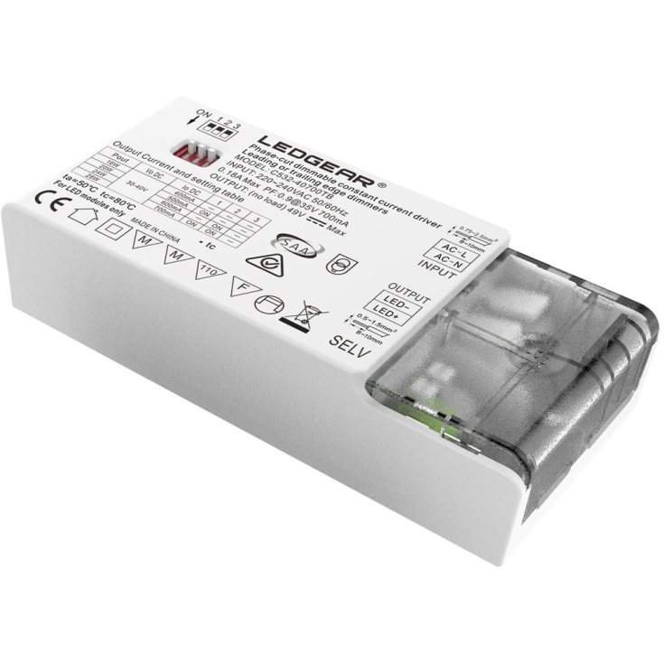 LED-driver Triac, 12W-28W, 400-700mA 30-40V, dimbar