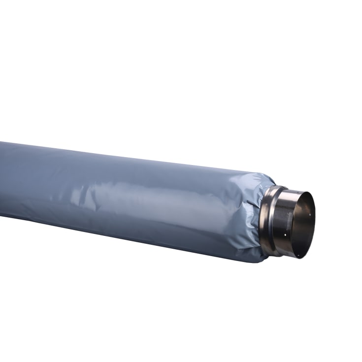 AKUP Fleksibel lyddemper 50 mm mineralull. Sleeve/Sleeve. 125x1200mm