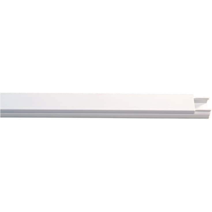 24 stk E-line mini kabelkanal, 17x15 mm, tape, 2 meter, hvid