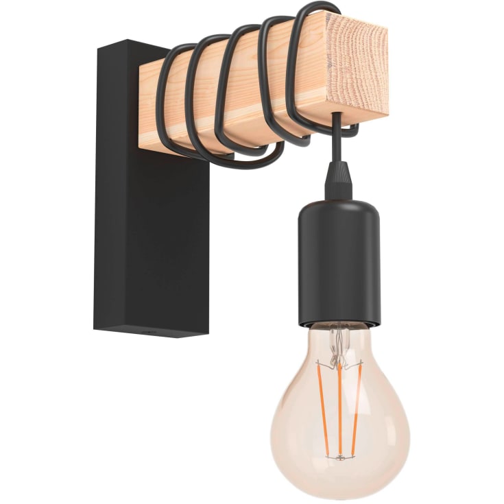 Eglo Townshend vägglampe, svart