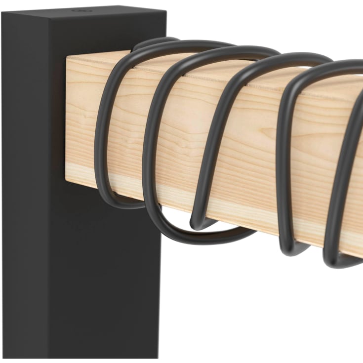 Eglo Townshend vägglampe, svart