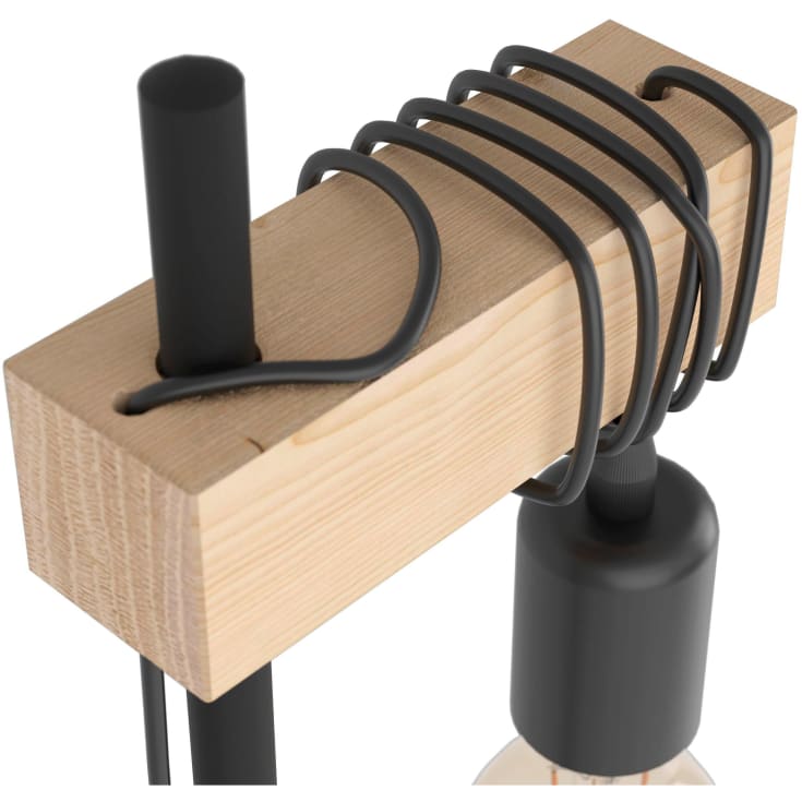 Eglo Townshend bordslampa, svart