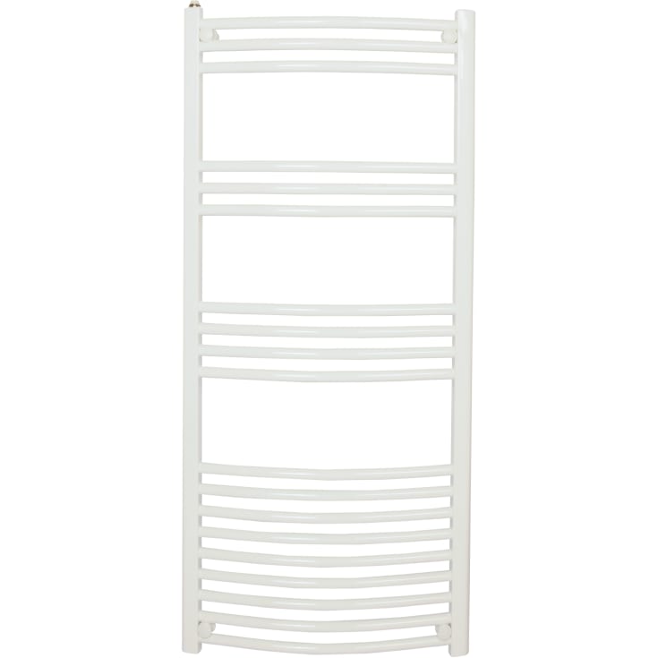 Kriss Athena håndkletørker, kombi, 50x120 cm, hvit