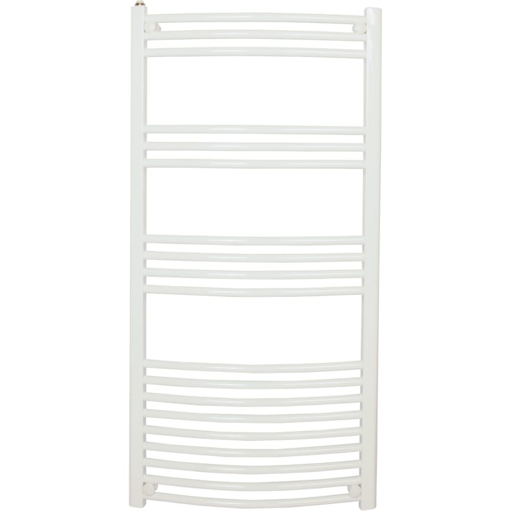Kriss Athena håndkletørker, kombi, 60x120 cm, hvit